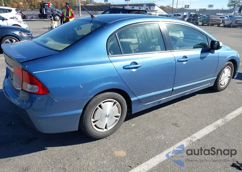 2009 Honda Civic Hybrid from USA, damaged, VIN JHMFA36269S017354